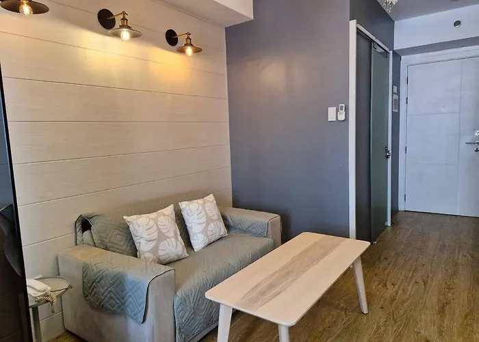 Apartamento Cozy Retreat W Balcony, Netflix, 100 Mbps Internet, Pool, Near Bgc